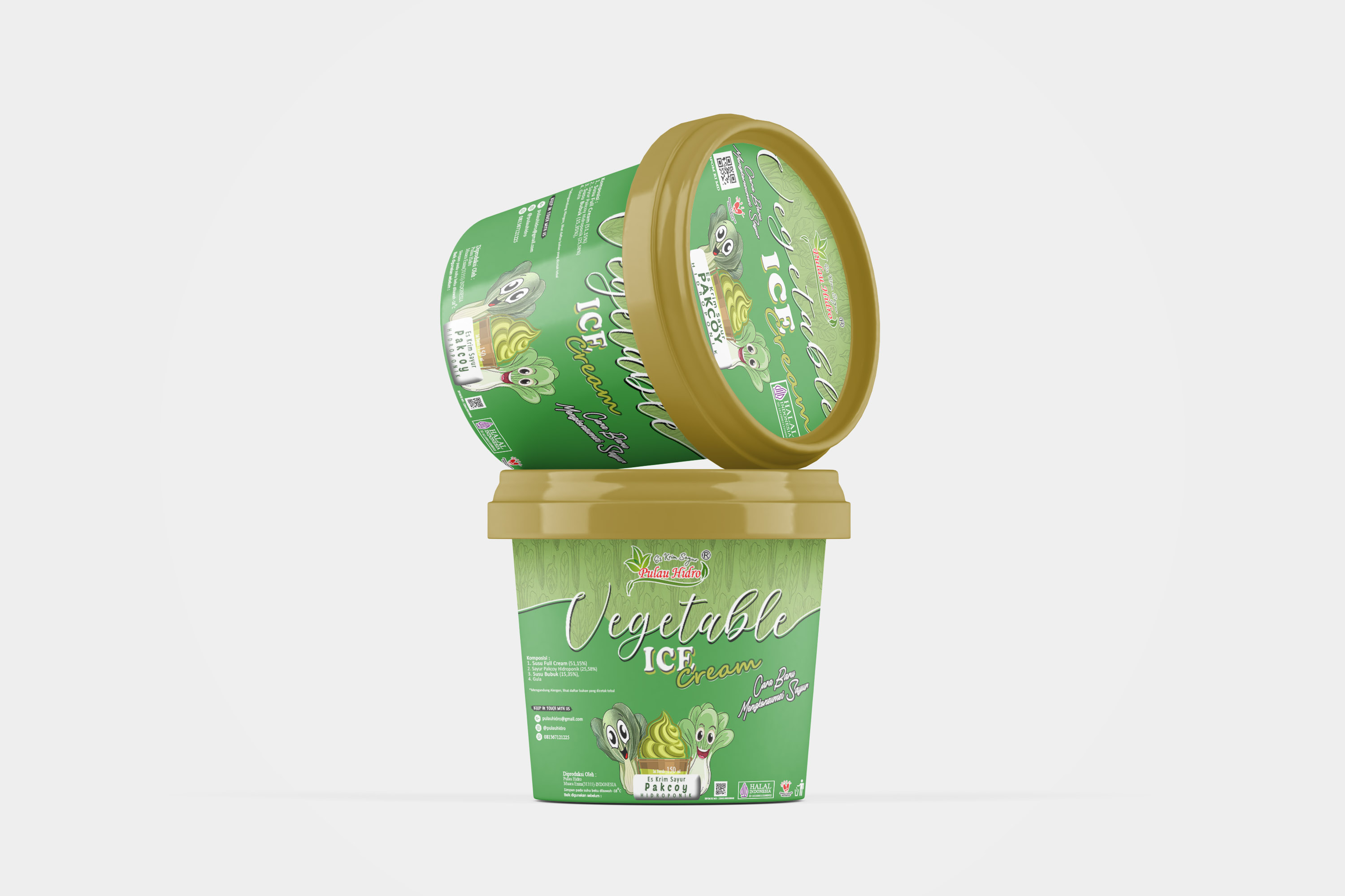 Es Krim Sayur Pakcoy