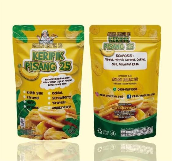 Keripik Pisang Tiramisu Indah 25