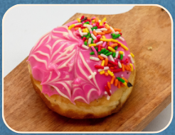 Donat Mini Strawberry