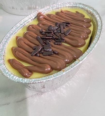 Mini Newyork Cheese Cake Topping Nuttela