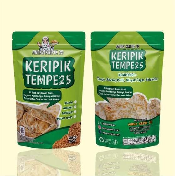 Keripik Tempe Barbeque Indah 25